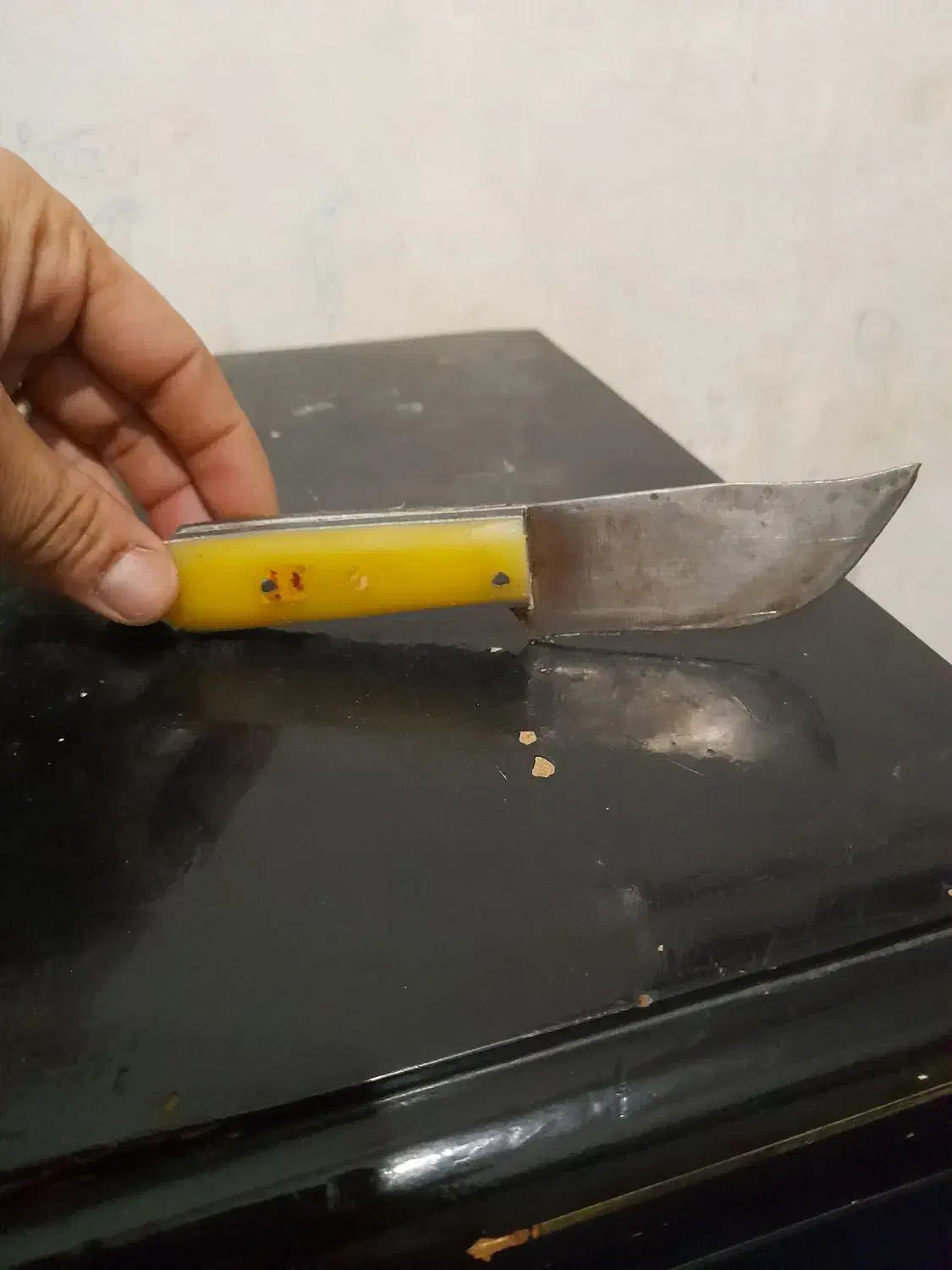 چاقو|کوهنوردی و کمپینگ|تربت جام, شهید غلام زاده|دیوار