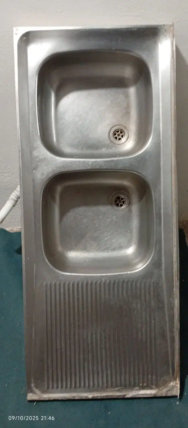 ظرفشویی دو قلو با لوازم|لوازم سرویس بهداشتی|علی‌آباد کتول, |دیوار