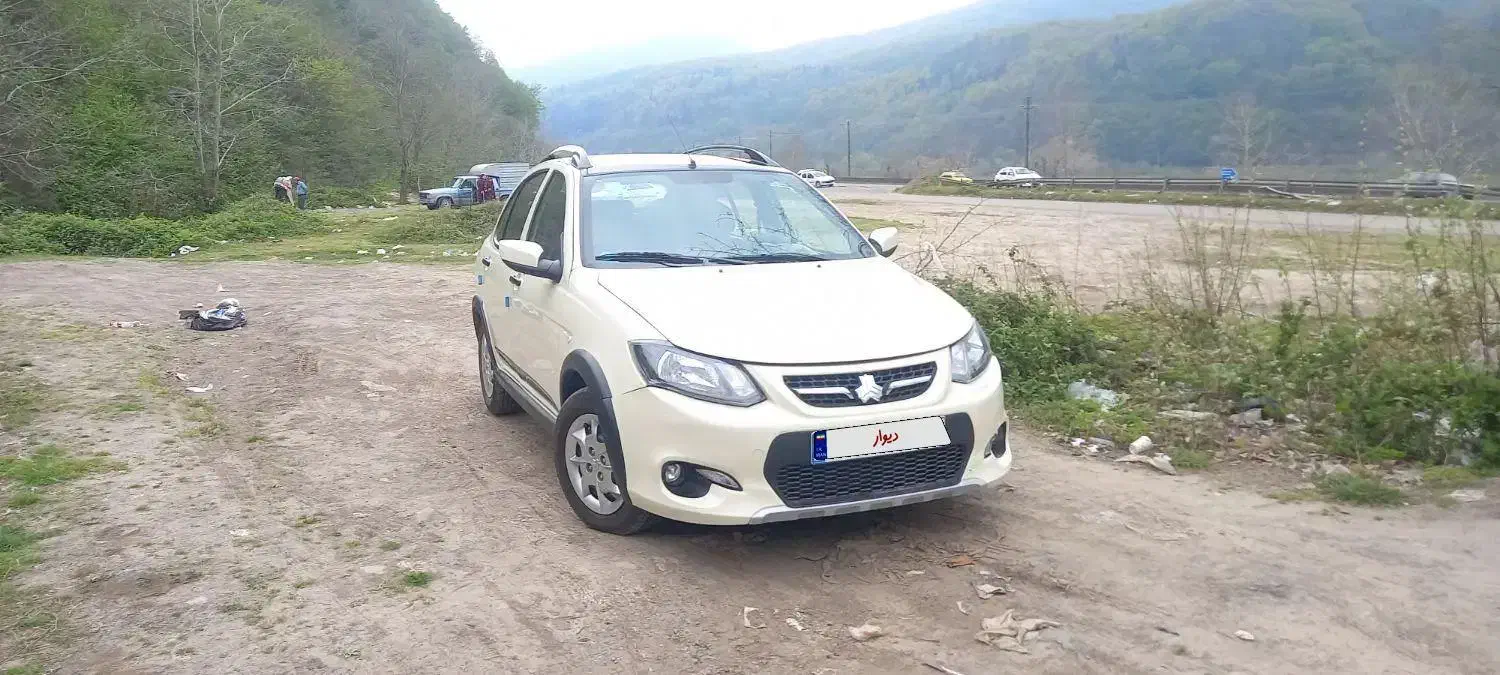 کوییک ۱۴۰۲ R رنگ کرم مشکی|خودرو سواری و وانت|الوند, |دیوار