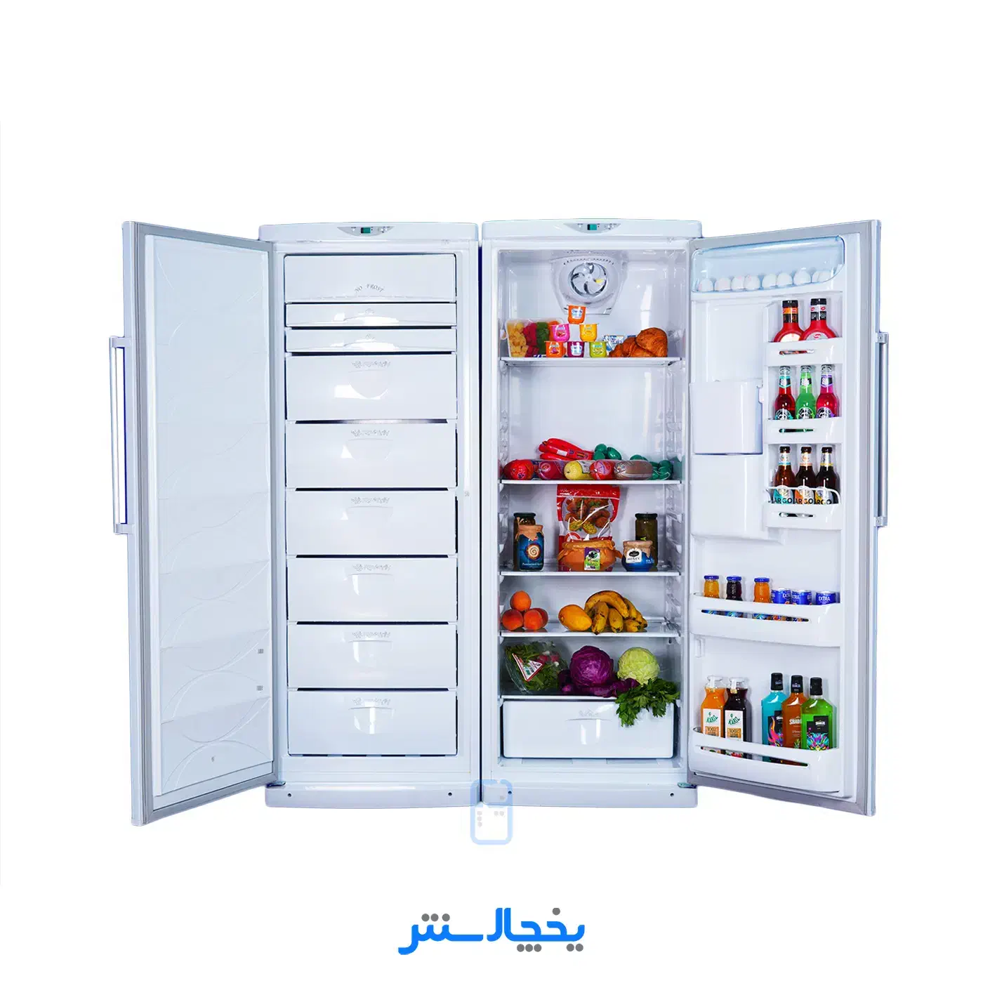 یخچال و فریزر پارس، یخچال دو قلو، فریزر|یخچال و فریزر|سمنان, |دیوار