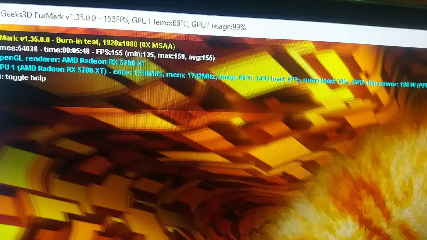 گرافیک XFX 5700xt 8G درحد پیچ پلمپ|قطعات و لوازم جانبی رایانه|قم, نیروگاه|دیوار