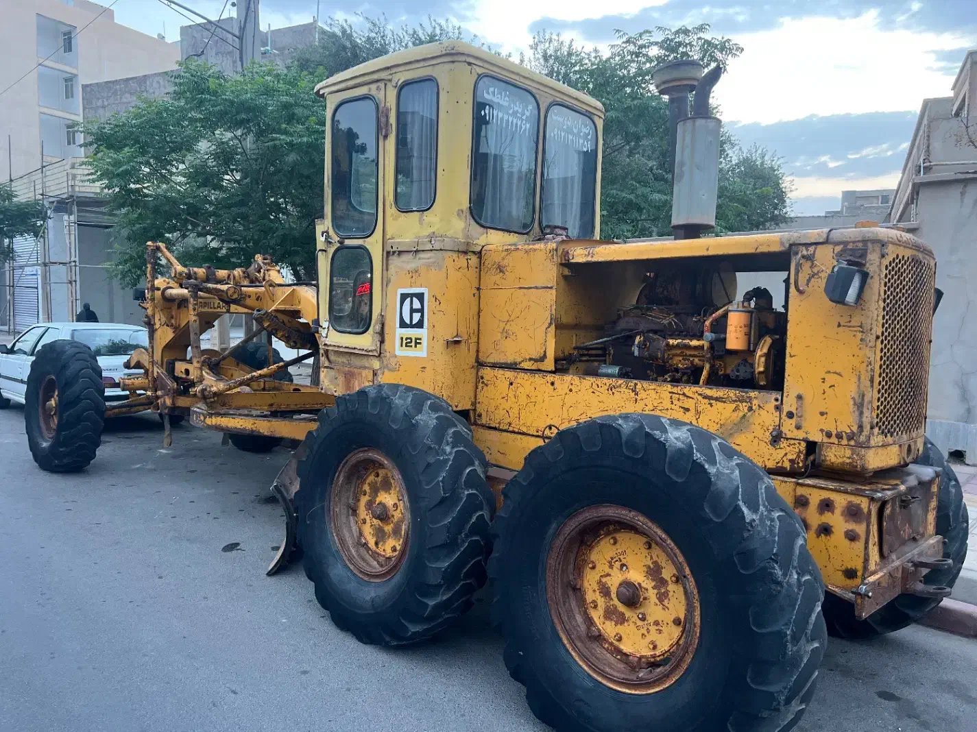 گریدر کارترپیلار 12F سریال بالا|خودرو سنگین|گرمسار, |دیوار