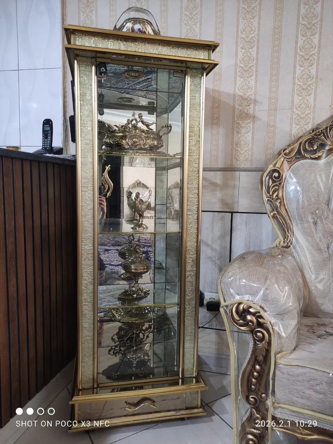 بوفه جنس فلز|بوفه، ویترین، کنسول|الیگودرز, |دیوار