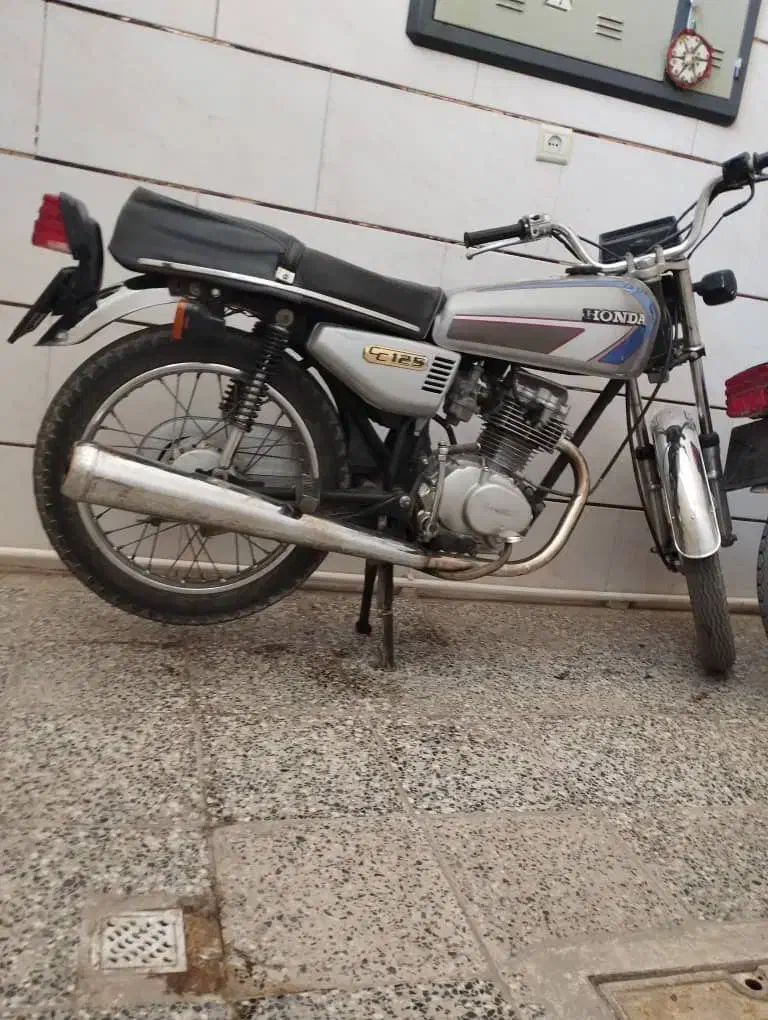 فروش موتور هندا 128|موتورسیکلت|لنجان, |دیوار