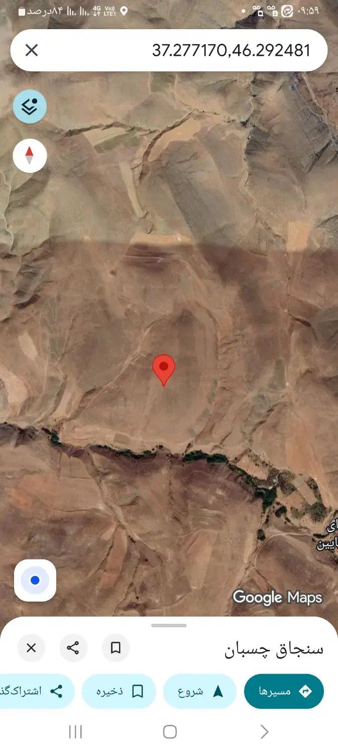 فروش زمین کشاورزی درروستای گویدرق پایین|فروش زمین و ملک کلنگی|ملکان, |دیوار