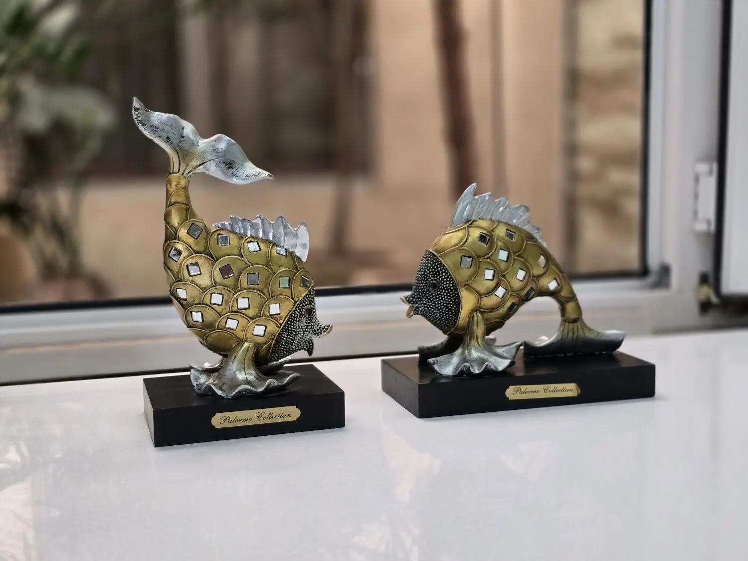 مجسمه سفالی آینه‌کاری خارجی|مجسمه، تندیس، ماکت|تهران, شهران شمالی|دیوار