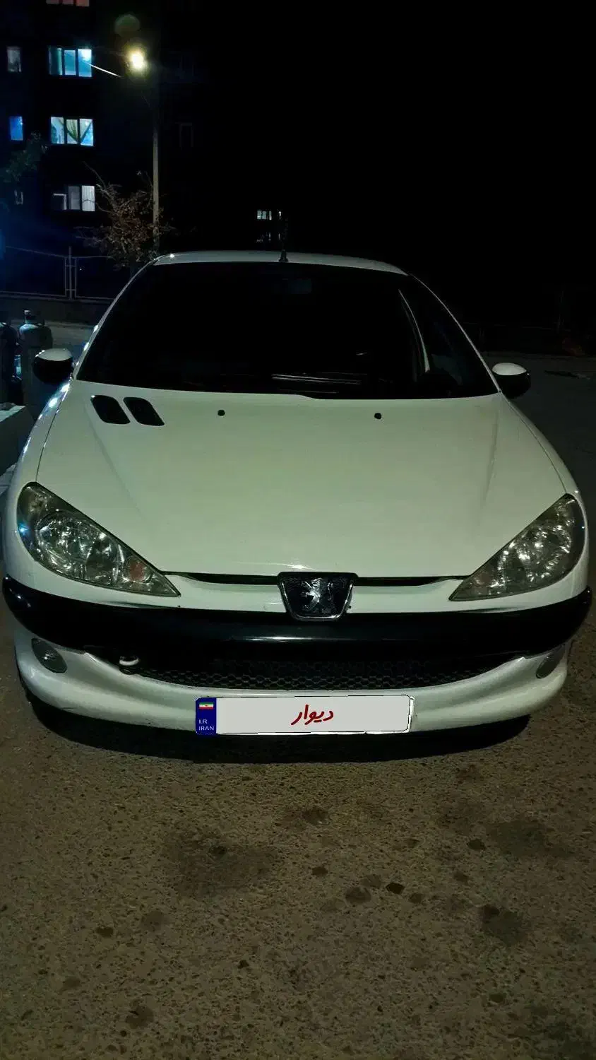 پژو ۲۰۶ اس دی  مدل ۹۴ سفید|خودرو سواری و وانت|بجنورد, |دیوار