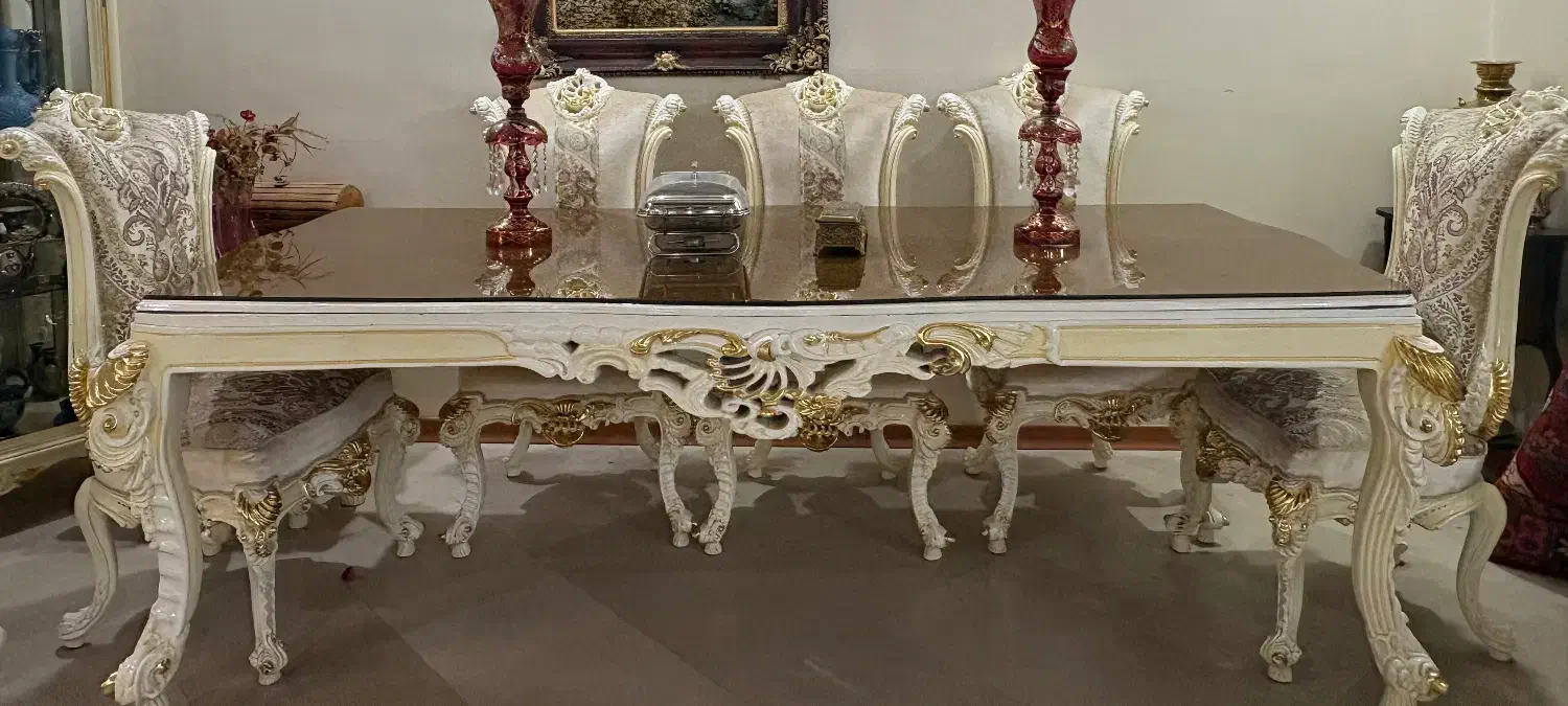 میزناهار خوری ۸ نفره|میز و صندلی غذاخوری|تهران, پاسداران|دیوار