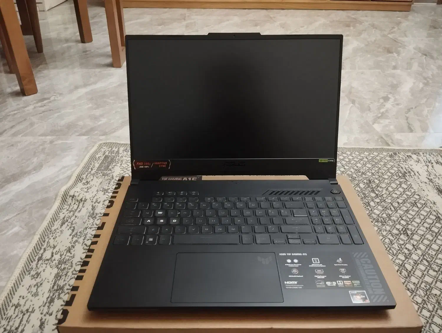 لپتاپ گیمینگ Tuf gaming A15 Fa507nu|رایانه همراه|تهران, شهرک فردوس (حسینی)|دیوار