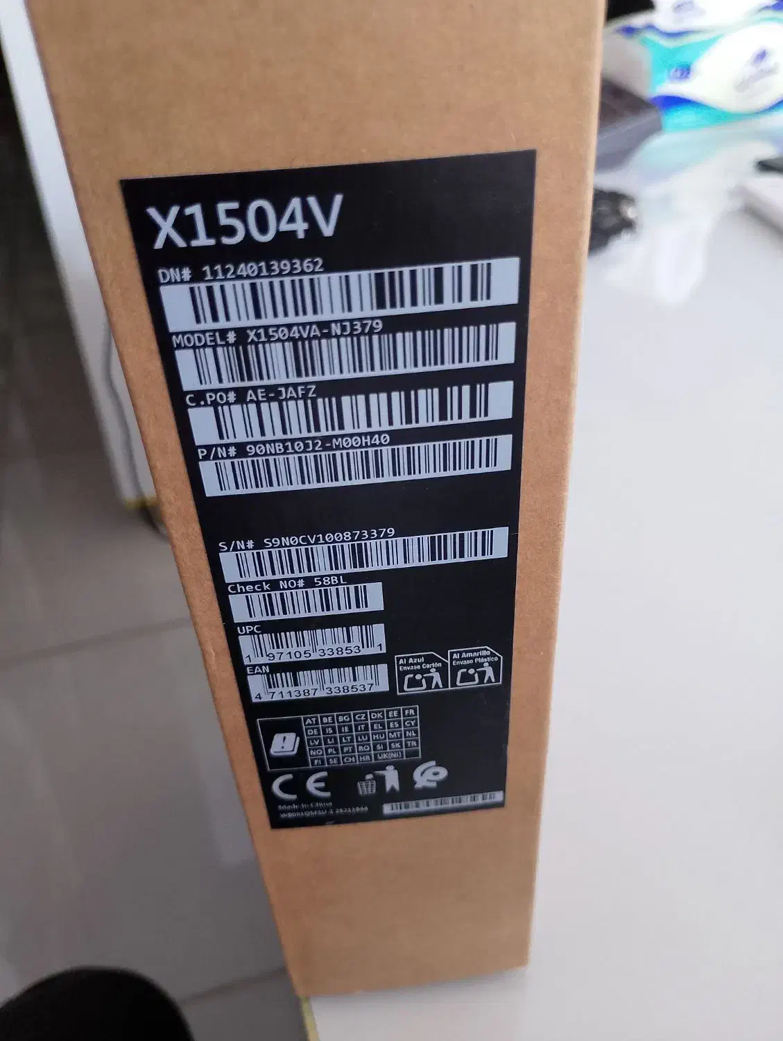 لبتاب ایسوس x1504va اقساط بلند مدت|رایانه همراه|بوشهر, |دیوار