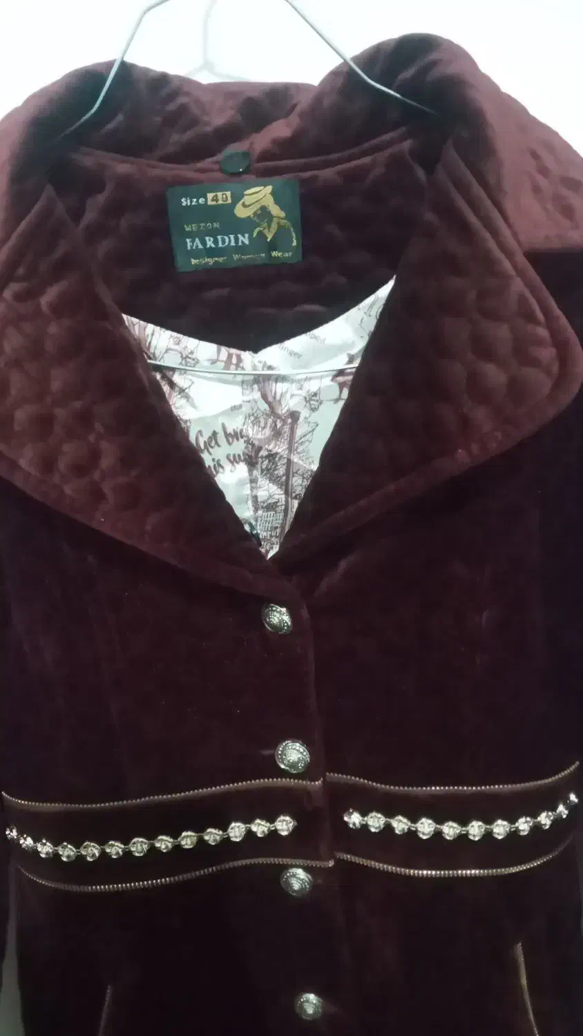 پالتو مخمل سایز ۴۰|لباس|نظرآباد, رسالت|دیوار