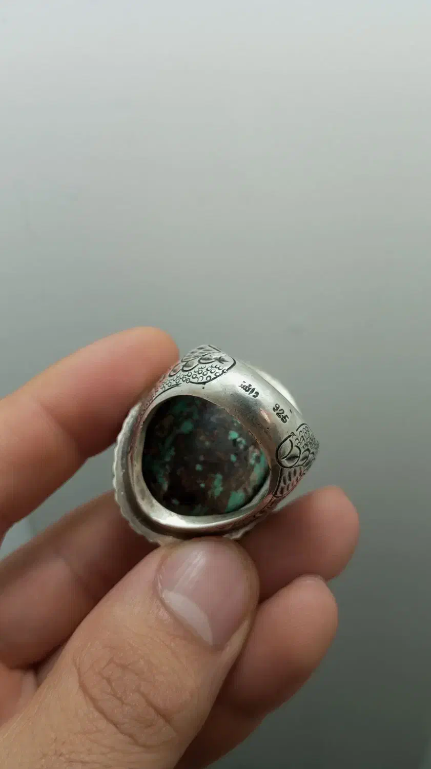 انگشتر نقره دست‌ساز|جواهرات|پرند, فاز ۲|دیوار