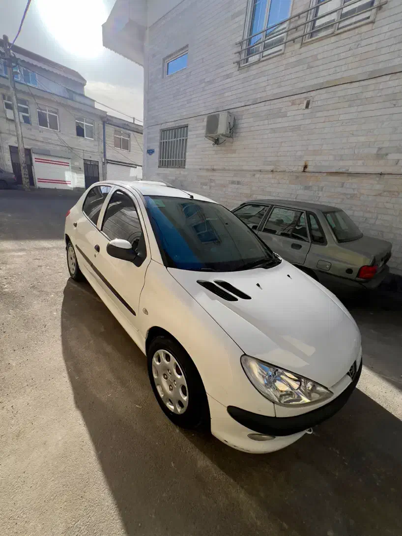 ۲۰۶ تیپ ۲ مدل ۹۵ بی رنگ|خودرو سواری و وانت|رشت, باهنر|دیوار