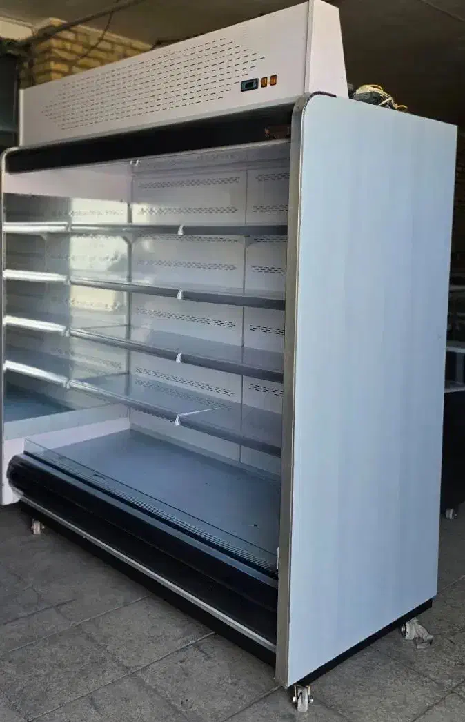 hoi راک قفسه ۷۷ یخچال پرده هوا zx4 فروشگاهی xv|فروشگاه و مغازه|شیراز, ارم|دیوار