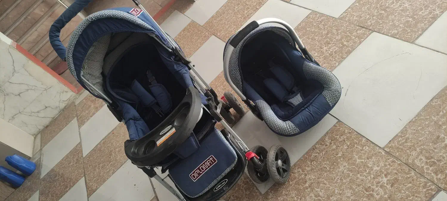 کالسکه سالم در حد نو|کالسکه و لوازم جانبی|گلستان (تهران), |دیوار