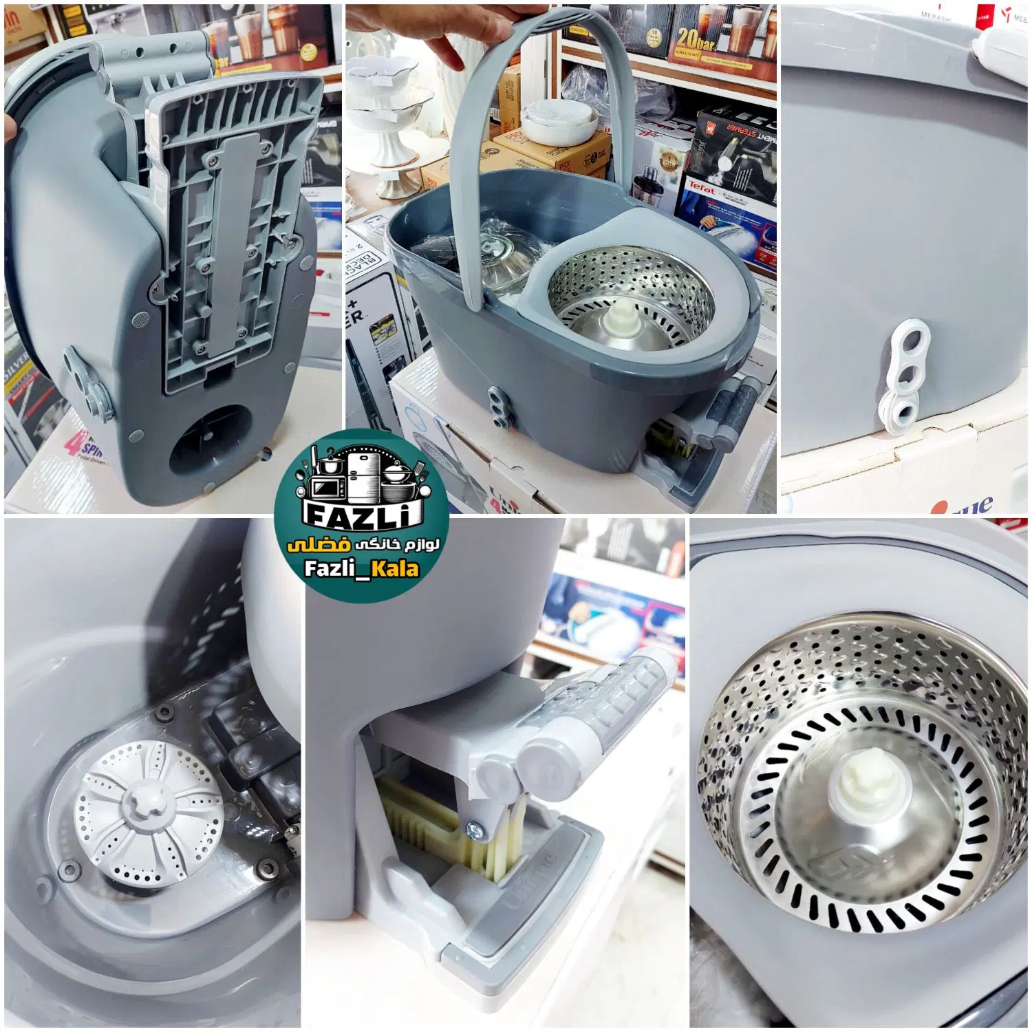 سطل و تی یونیک ۲۵۰۳ سطل تی چرخشی یونیک ۲۵۰۳|ظروف نگهدارنده، پلاستیکی، یکبارمصرف|تهران, تهرانسر مرکزی|دیوار