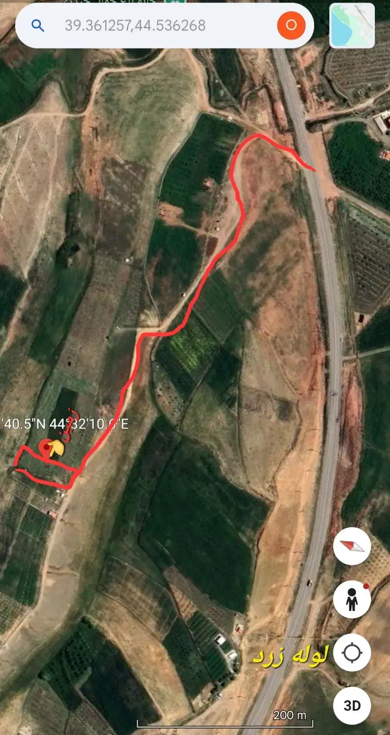 زمین زارعی و باغ با سند شش دانگ|فروش زمین و ملک کلنگی|بازرگان, |دیوار