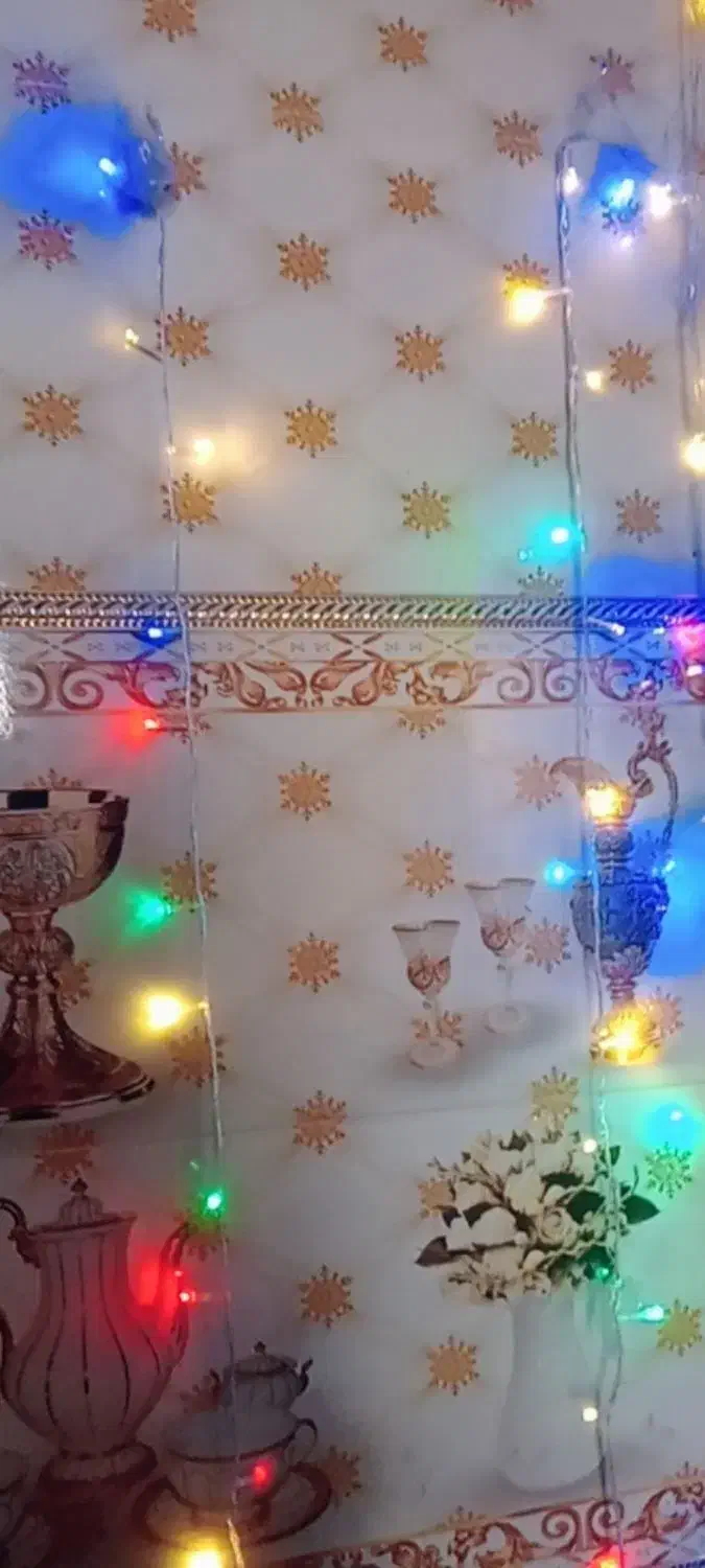 رقص نور ۷ رنگ ۹ متری|لامپ و چراغ|ایرانشهر, |دیوار