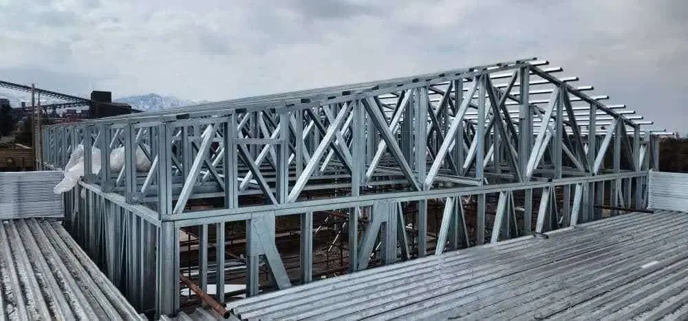 سازه پیش ساخته ال اس اف LSF استراکچر پنل خورشیدی|مصالح و تجهیزات ساختمان|یزد, |دیوار