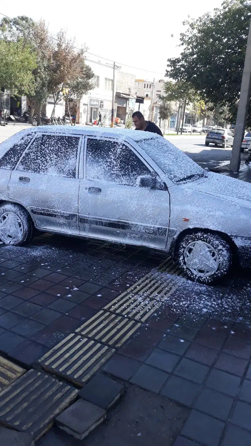 پراید ۱۴۱ نقره ای مدل ۹۰|خودرو سواری و وانت|همدان, |دیوار