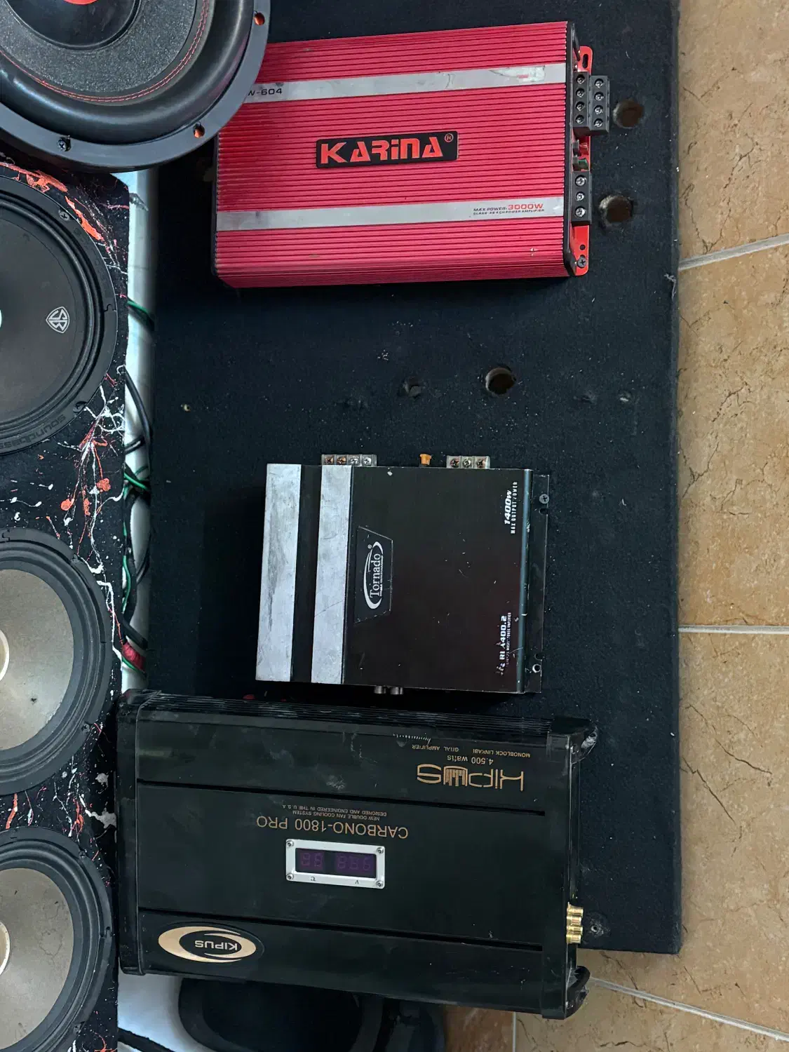 سیستم ماشین (پخش میدرنج ساب امپیلی) کمک فنرkds|قطعات یدکی و لوازم جانبی|قم, باجک سه|دیوار