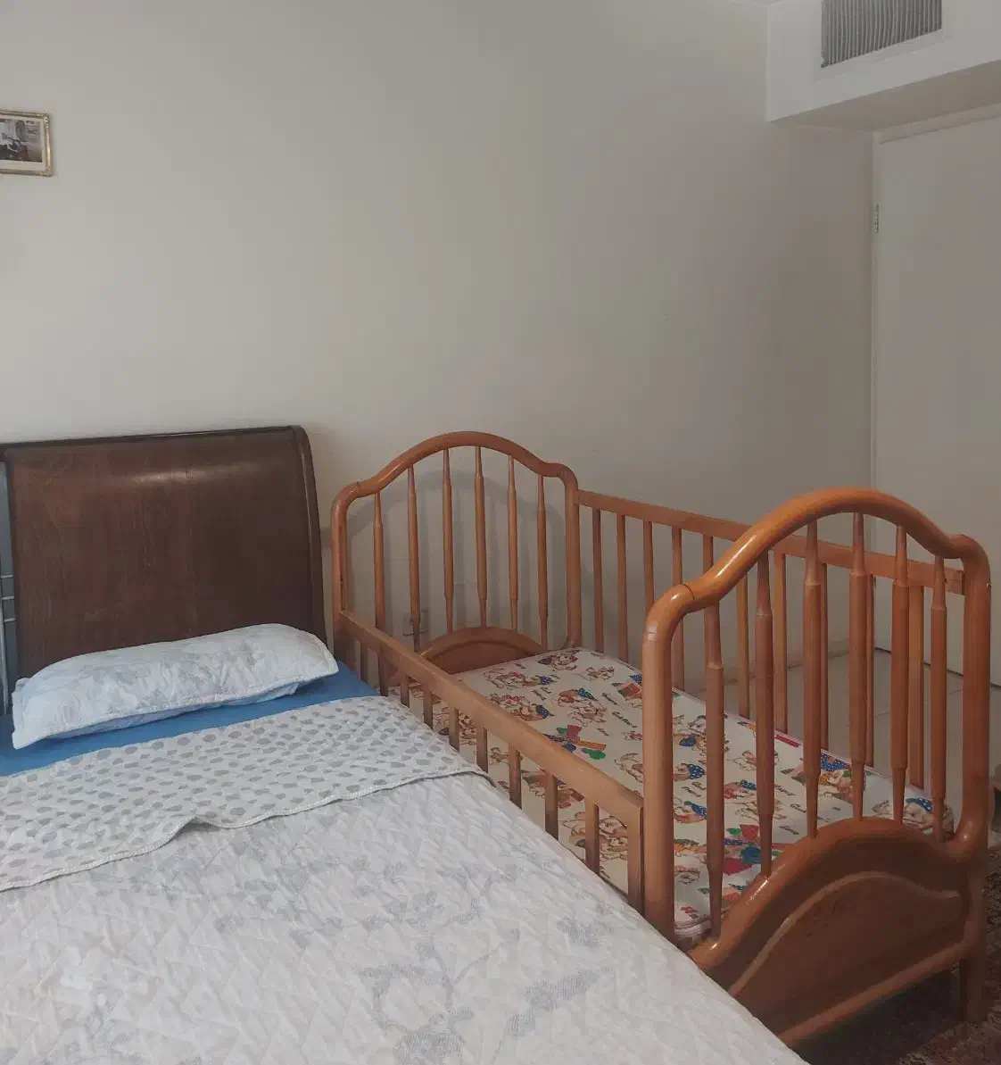 تخت کودک چوبی|تخت و صندلی بچه|تهران, بهار|دیوار