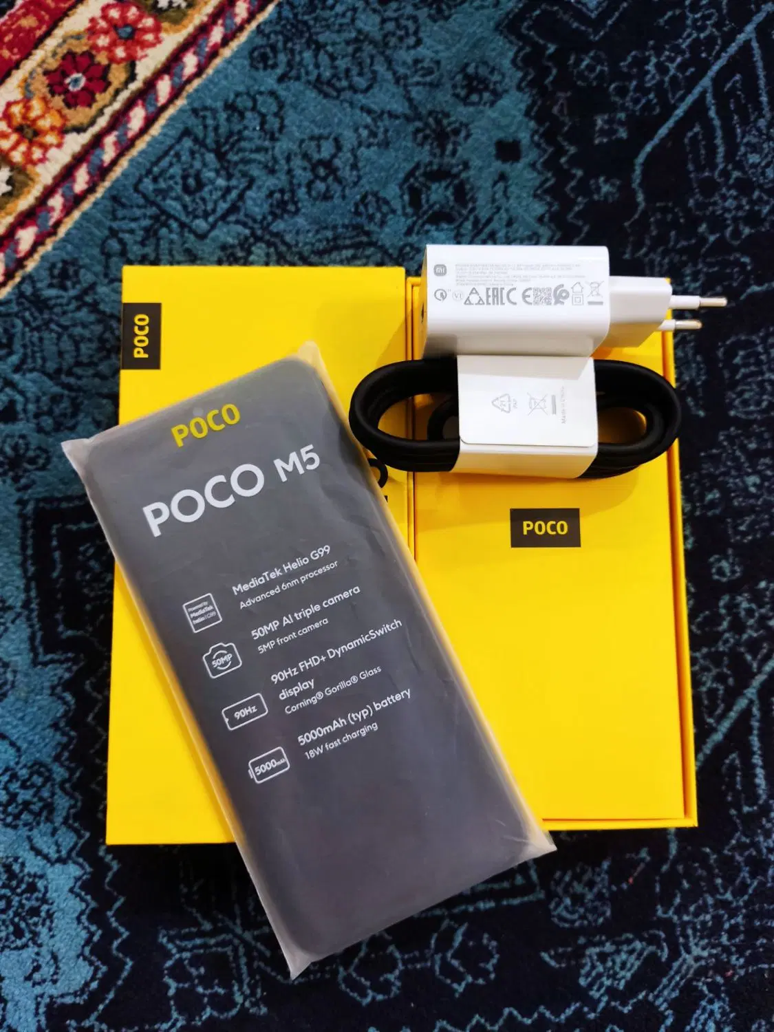 گوشی موبایل مدل POCO M5 Xiaomi|موبایل|اصفهان, باتون|دیوار