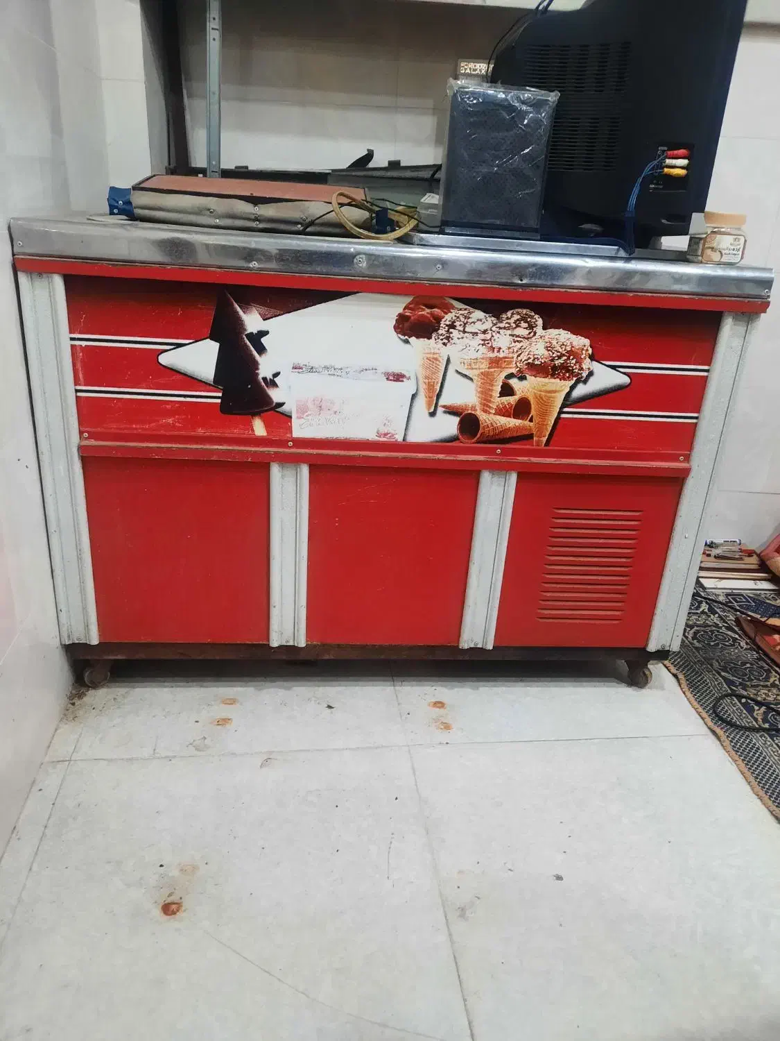 فریزر صندوقی سالم|فروشگاه و مغازه|مزرعه کتول, |دیوار