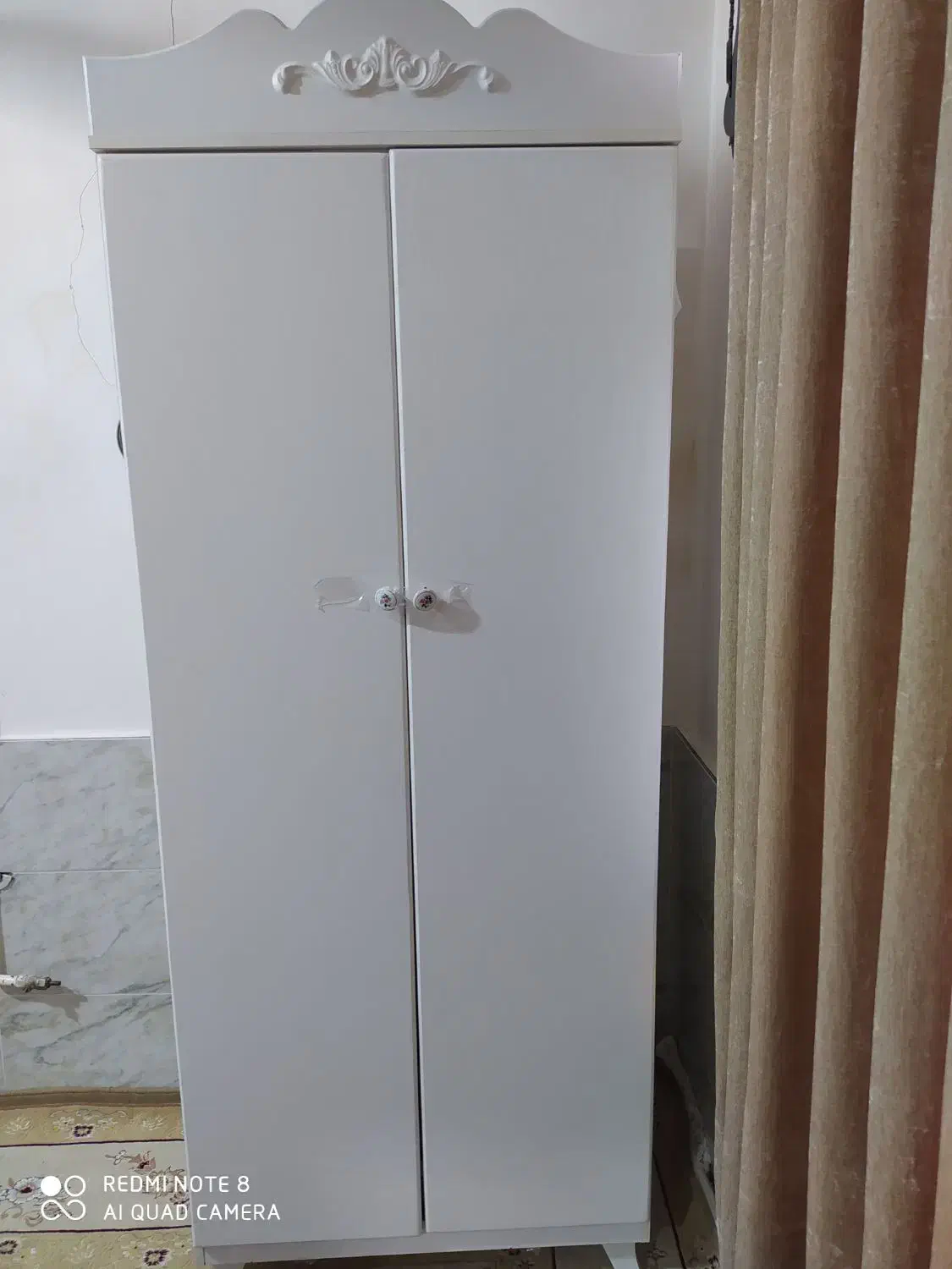 کمد بچه سفید شیک|جاکفشی، کمد، دراور|گالیکش, |دیوار