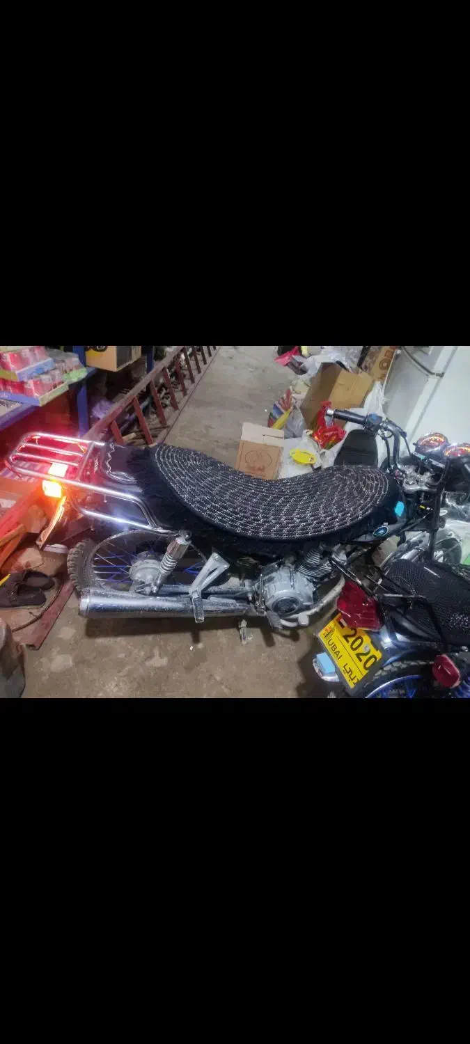 موتورسیکلت 150ccولگا مدل 88 استارتی پنج دنده|موتورسیکلت|الشتر, |دیوار