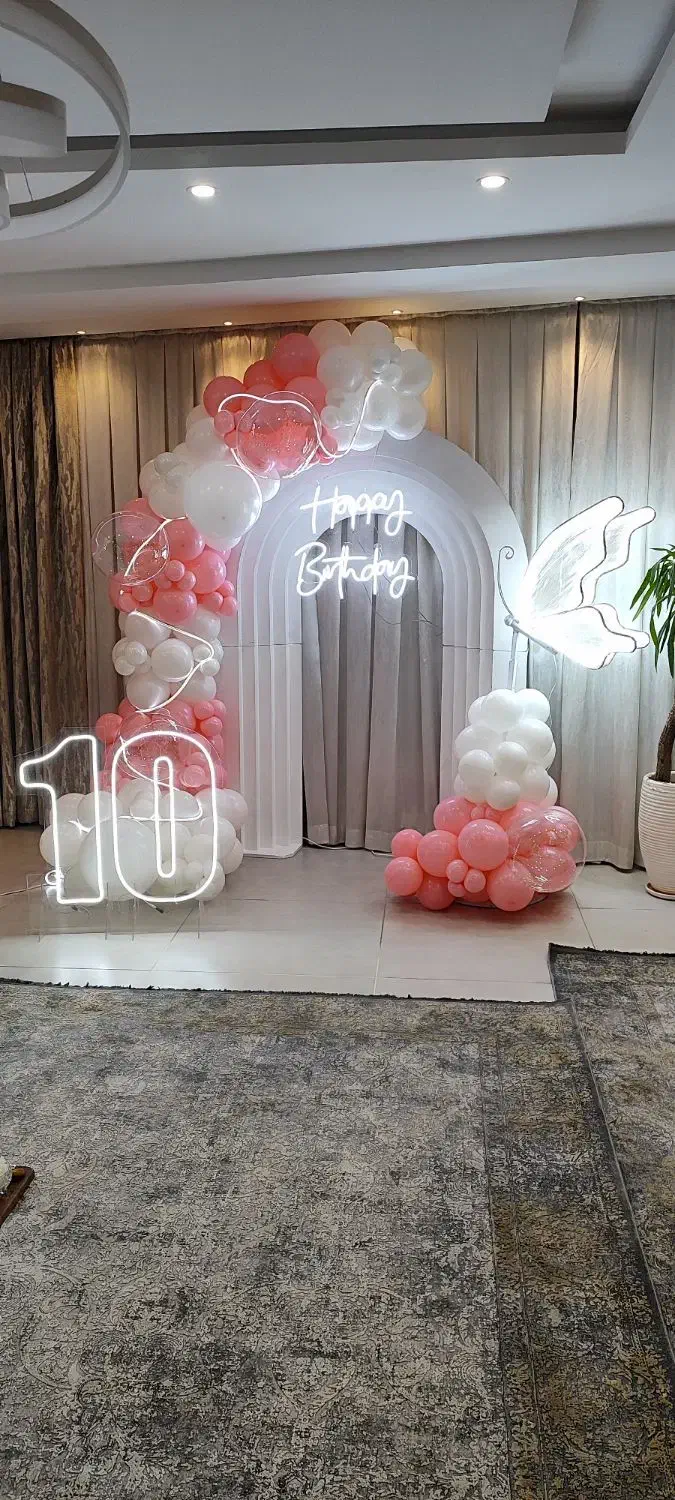 گل آرایی بادکنک آرایی اجاره لوازم تولد و نامزدی|خدمات پذیرایی، مراسم|شیراز, شهرک مفتح|دیوار