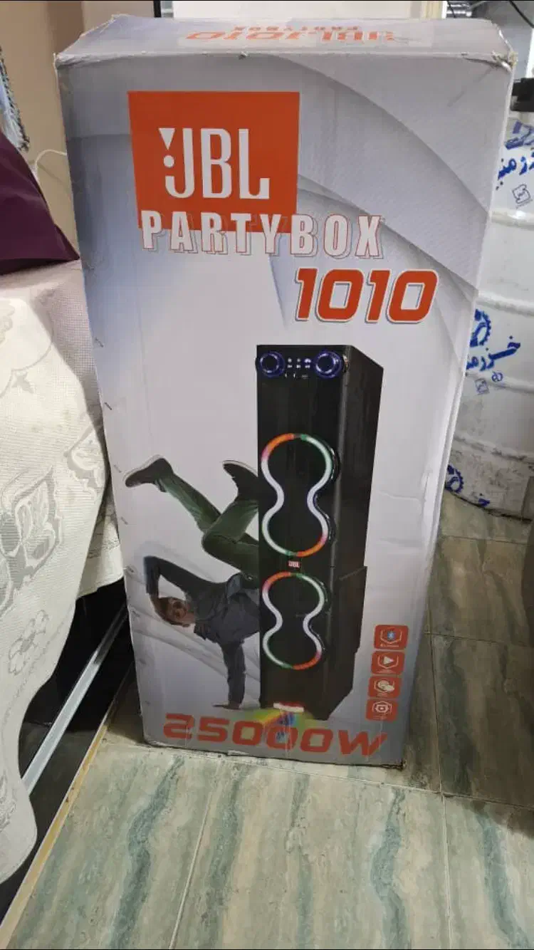 اسپیکر JBL پارتی باکس|پخش‌کننده همراه|گرگان, |دیوار