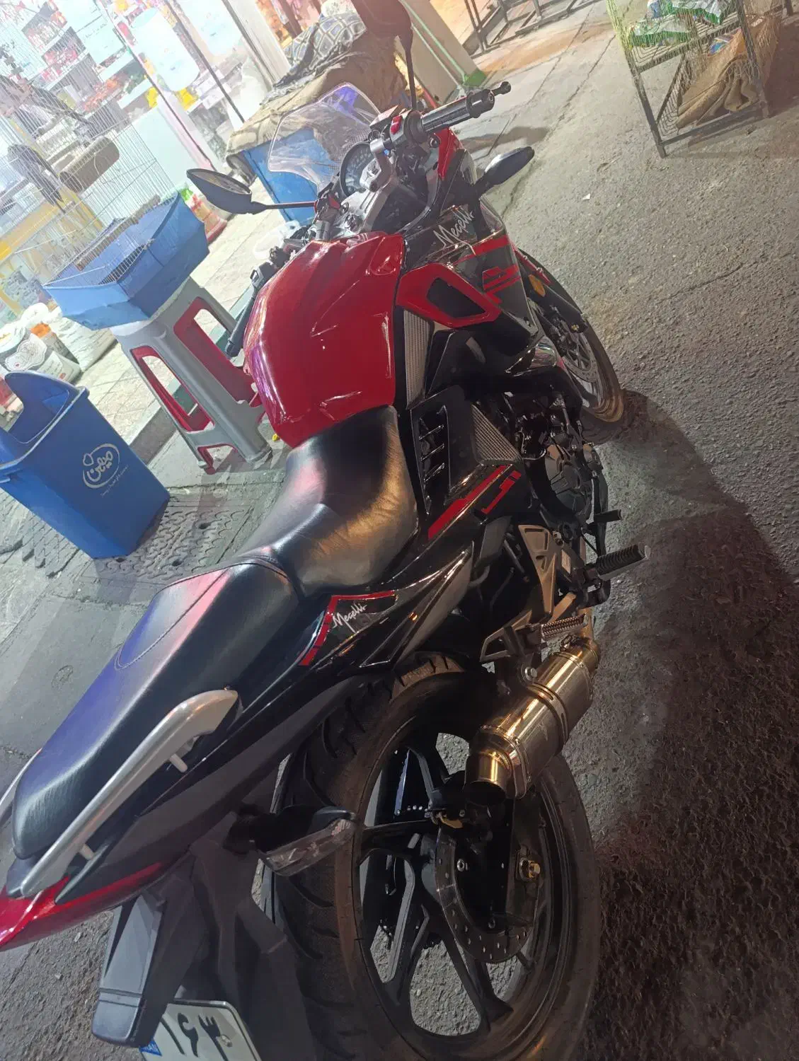 موتور مگلی 200|موتورسیکلت|تهران, شهرک ولیعصر شمالی|دیوار