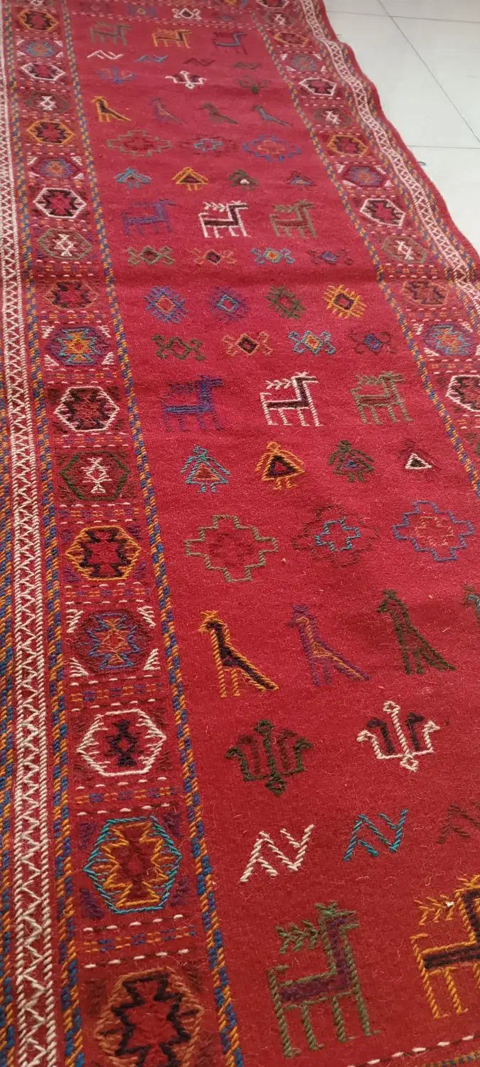 گلیم دستباف|گلیم، جاجیم، گبه|قدس, شهر‌قدس|دیوار