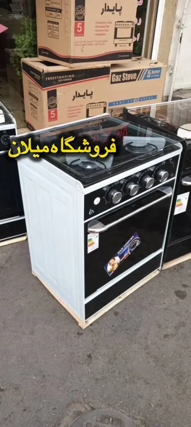 اجاق گاز چهار شعله طرح فر لعاب یا کابینتی|اجاق گاز و لوازم برقی پختوپز|تهران, هفت چنار|دیوار