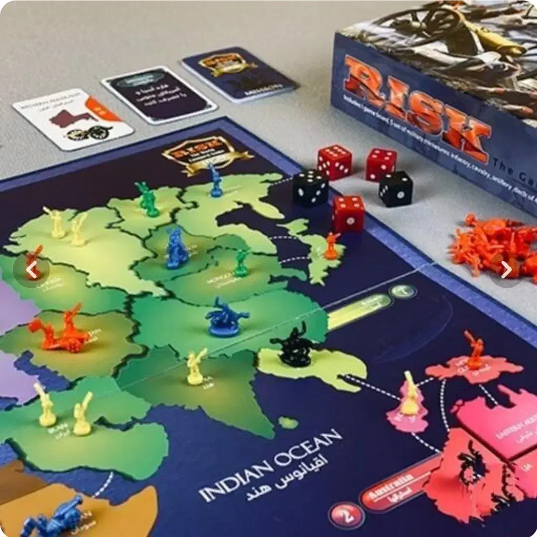 بازی فکری risk مدل itoy|اسباببازی|ری, سیزده آبان|دیوار