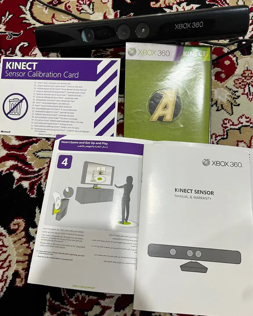 Xbox360 kinect + ۱۵ بازی|کنسول، بازی ویدئویی و آنلاین|سنندج, |دیوار