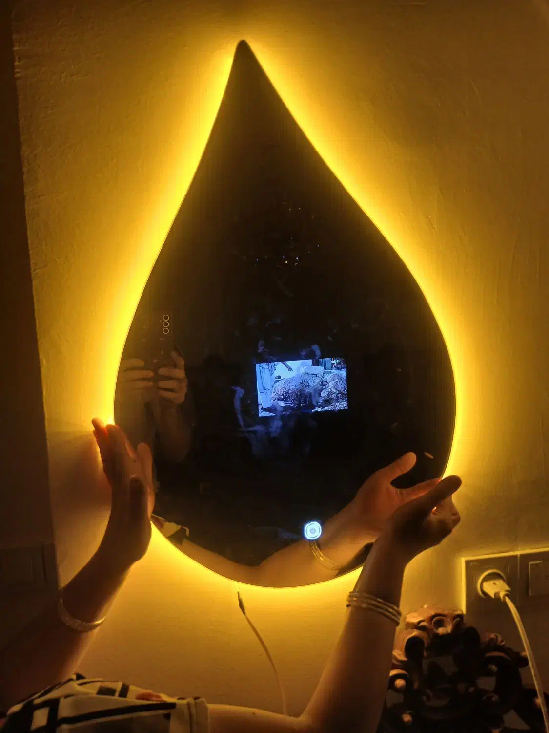 اینه بک لایت لمسی|آینه|ملایر, |دیوار