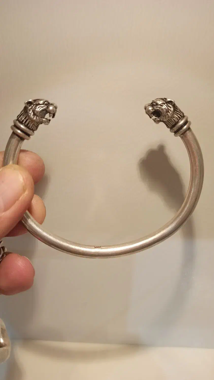 دستبند نقره مردانه|جواهرات|خرم‌آباد, |دیوار