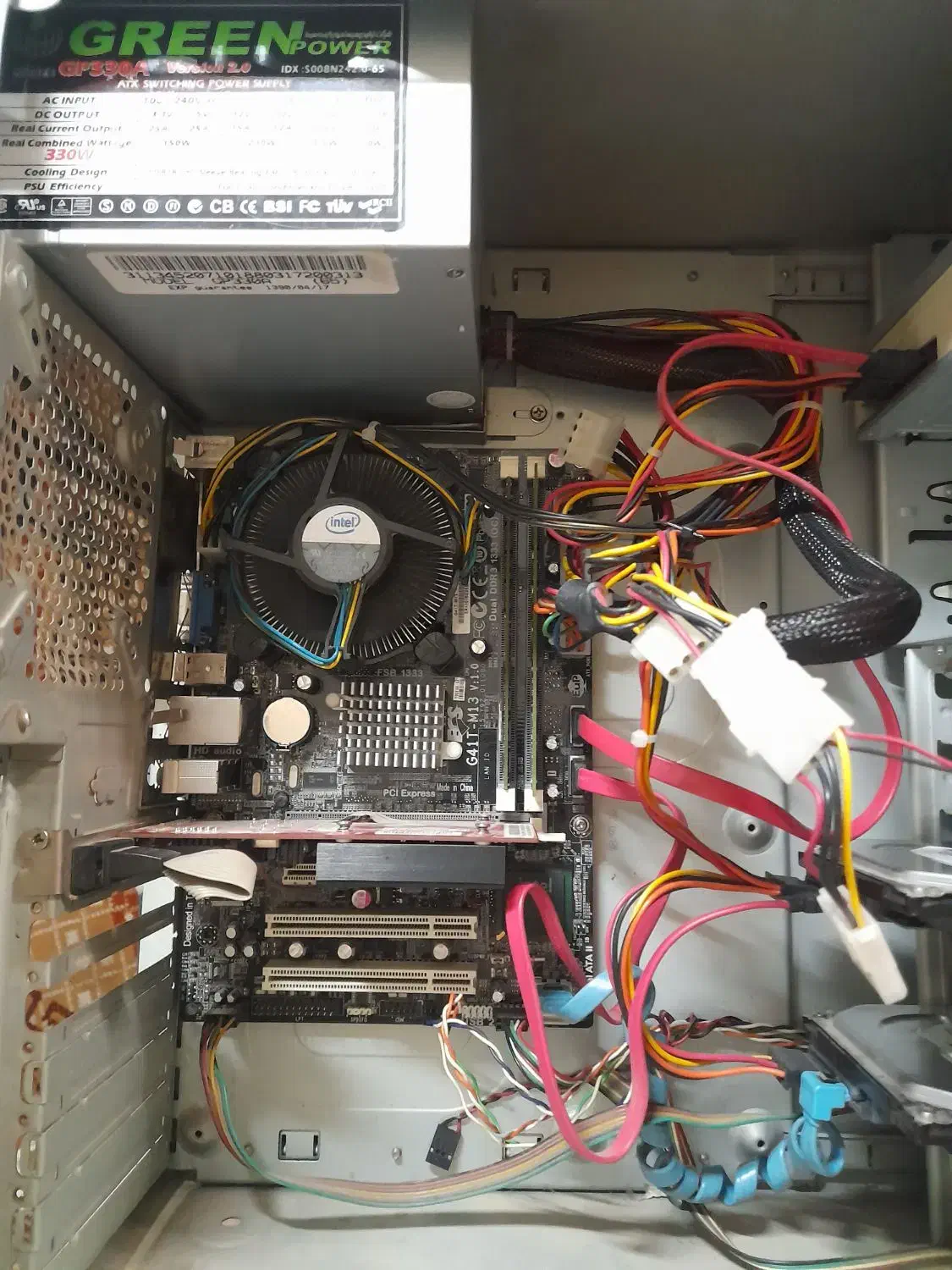 کامپیوتر ddr3 با مانیتور|رایانه رومیزی|تهران, خانی آباد نو جنوبی|دیوار