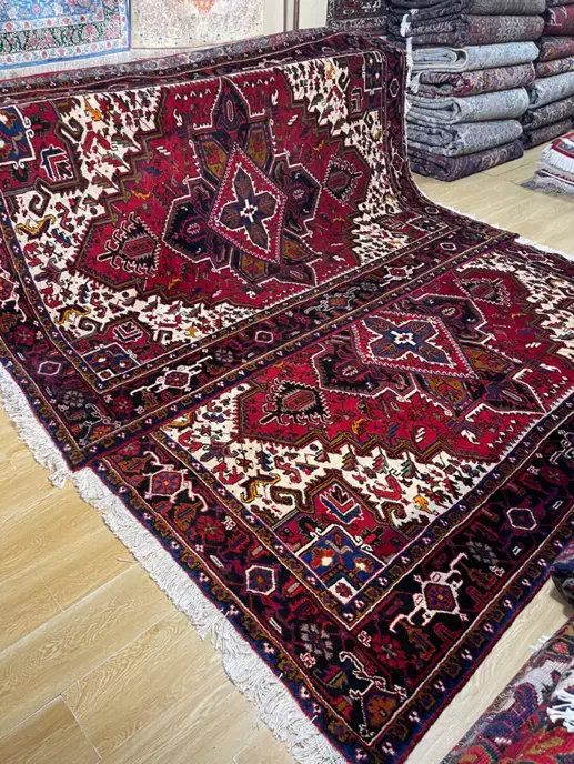 ۴ تخته فرش ۶ متری هریس کاملا مشابه یکدیگر|فرش|تهران, سلسبیل شمالی|دیوار