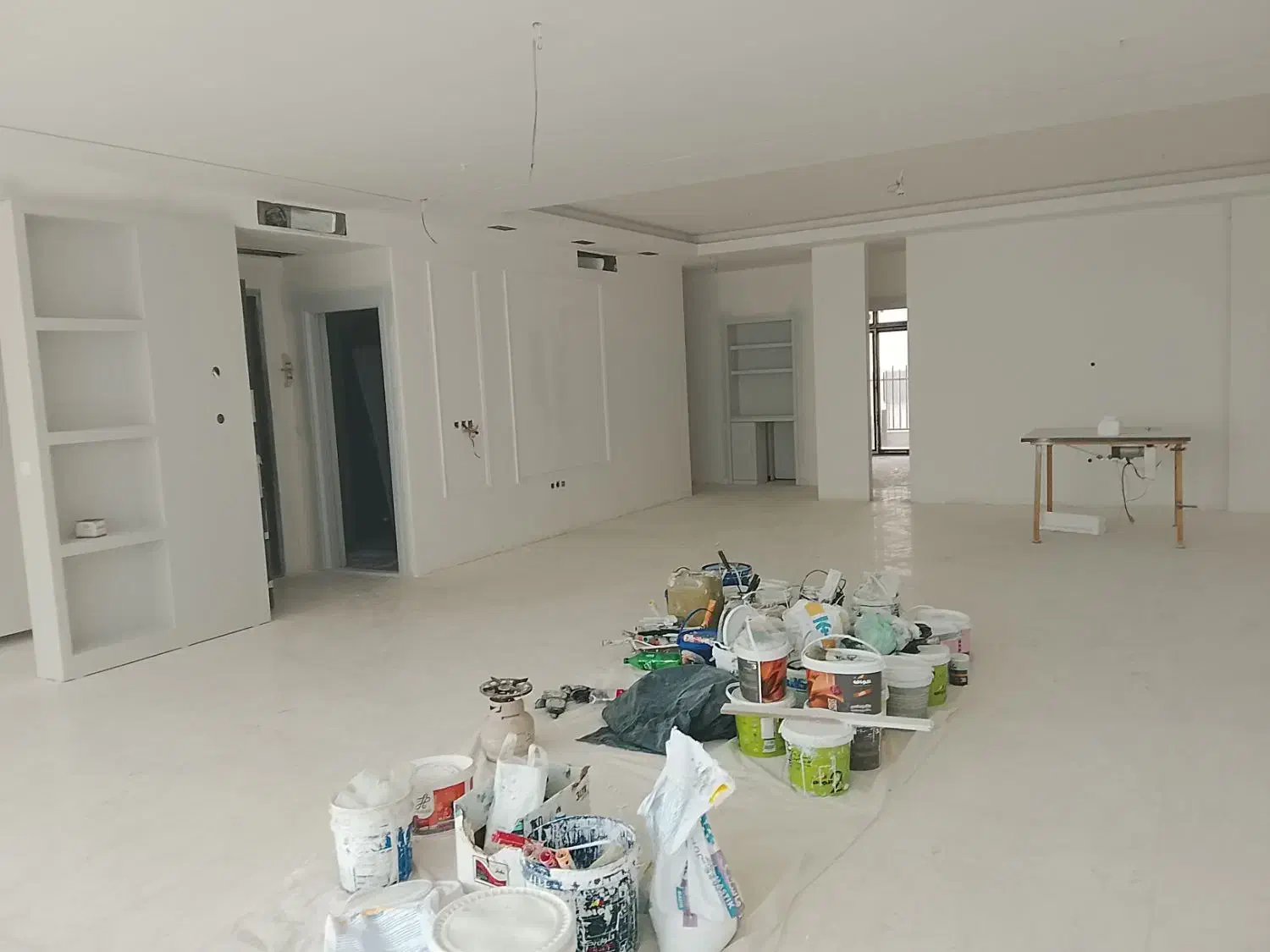 نقاشی ساختمان مجلل تمام نقاط شهر|خدمات پیشه و مهارت|مشهد, شهید معقول|دیوار