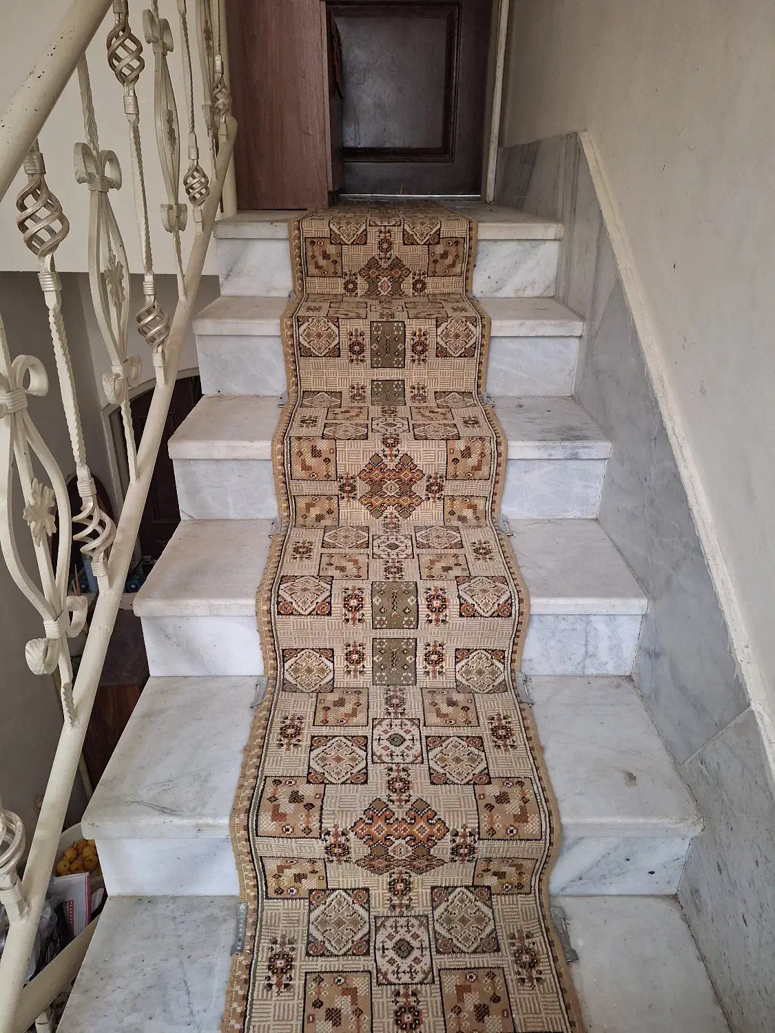 فرش گلیم راه پله|گلیم، جاجیم، گبه|مشهد, ایثارگران|دیوار