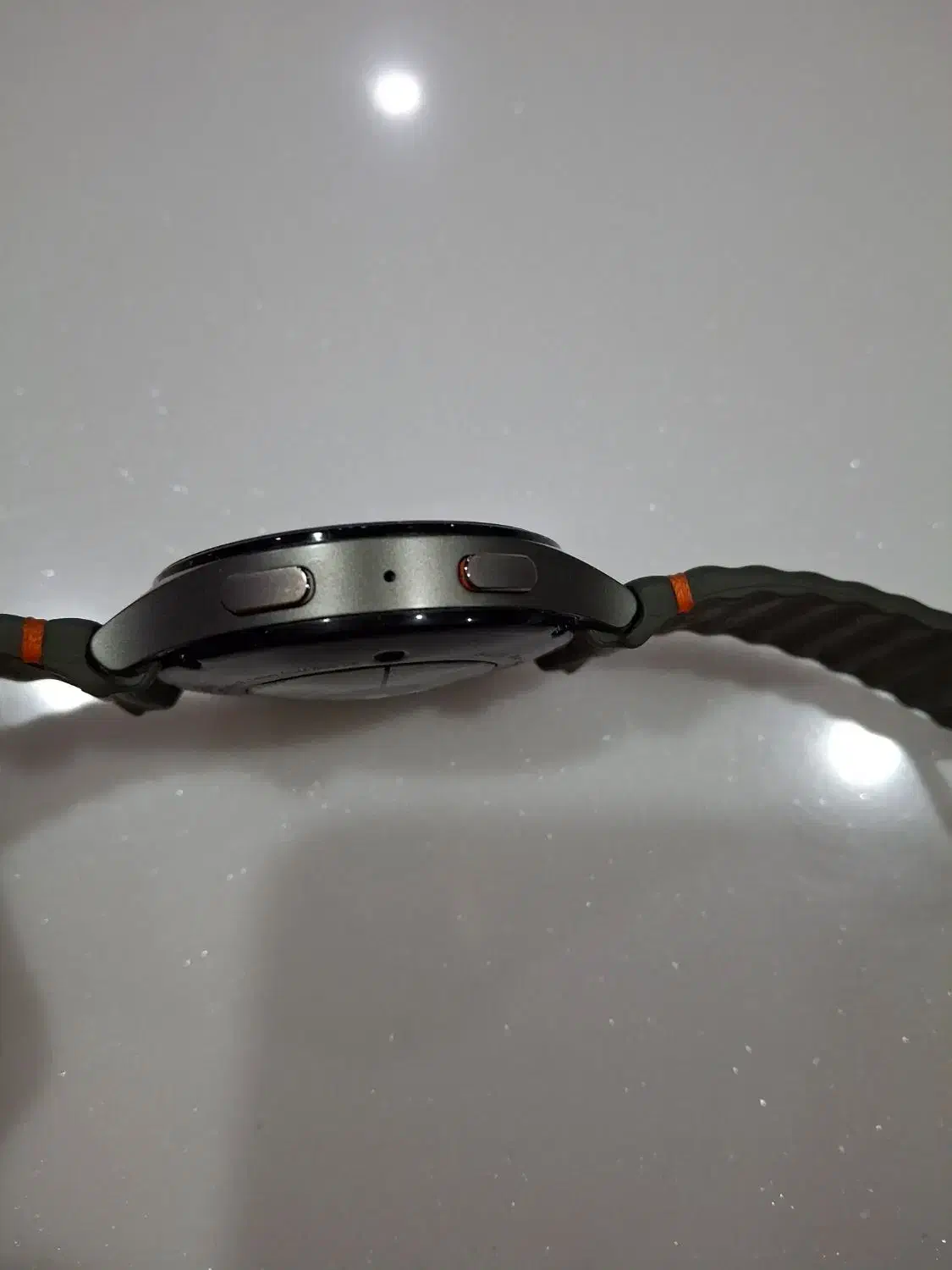 گلکسی واچ 7 سامسونگ سبز آک Galaxy watch 7 Size 44|ساعت|تهران, سیمای ایران|دیوار