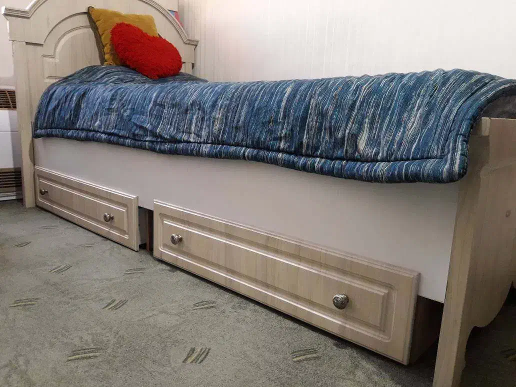 ست تخت و کمد و میز تحریر - جوان و نوجوان|تخت و سرویس خواب|تهران, ارم|دیوار