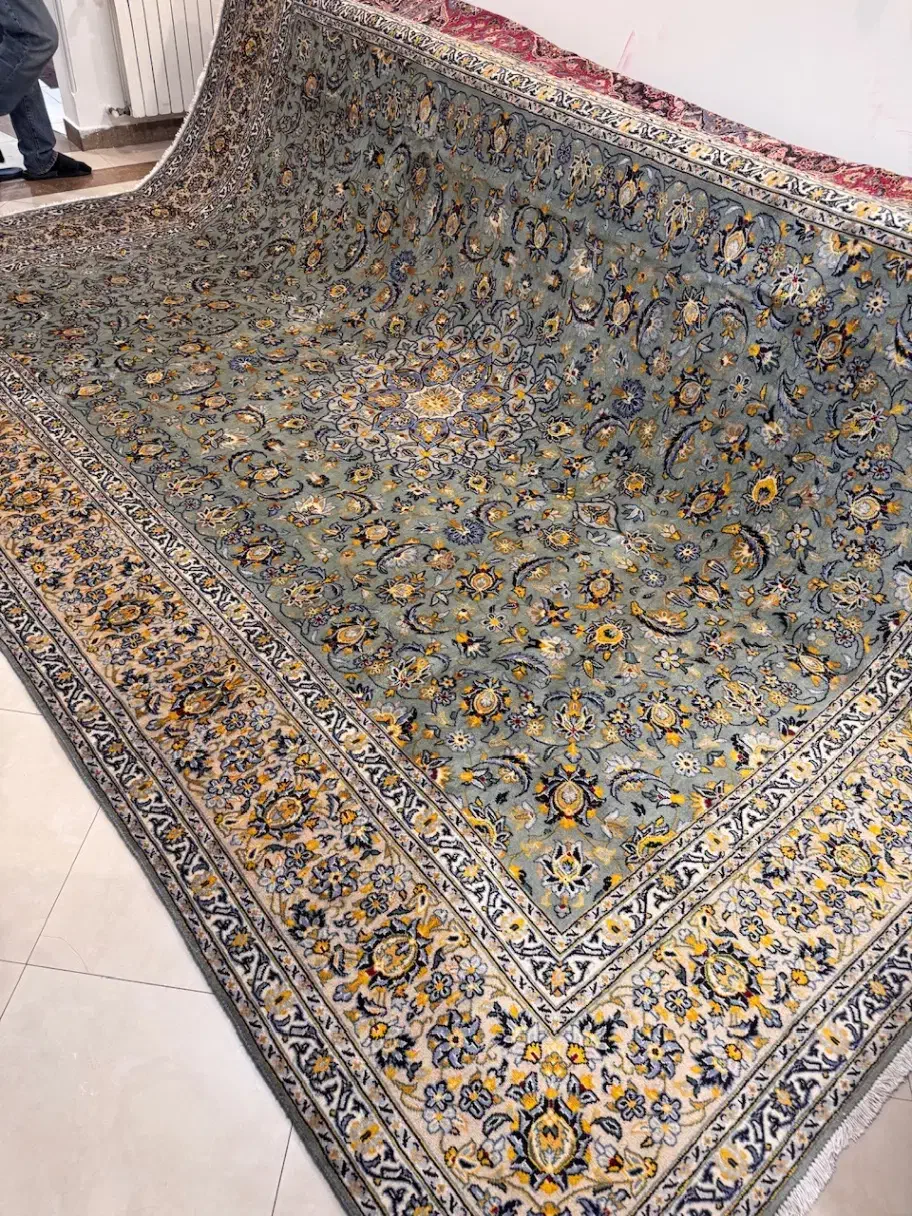 جفت ۱۲ متری دستبافت کاشان خاص ترین رنگ اعلاباف|فرش|تهران, جهاد|دیوار