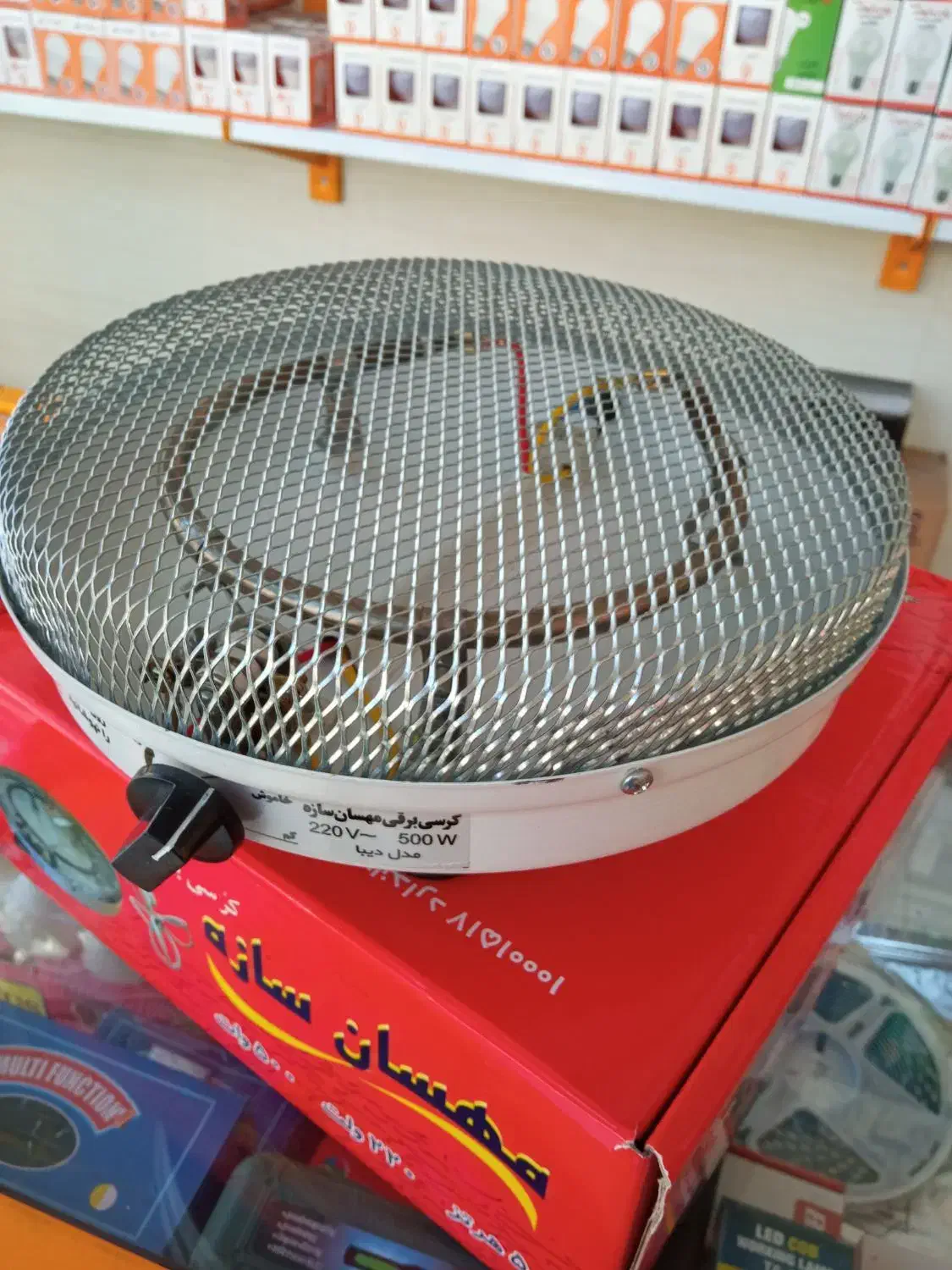 بخاری برقی استاندارد مهسان (کرسی)|بخاری، هیتر، شومینه|تبریز, |دیوار