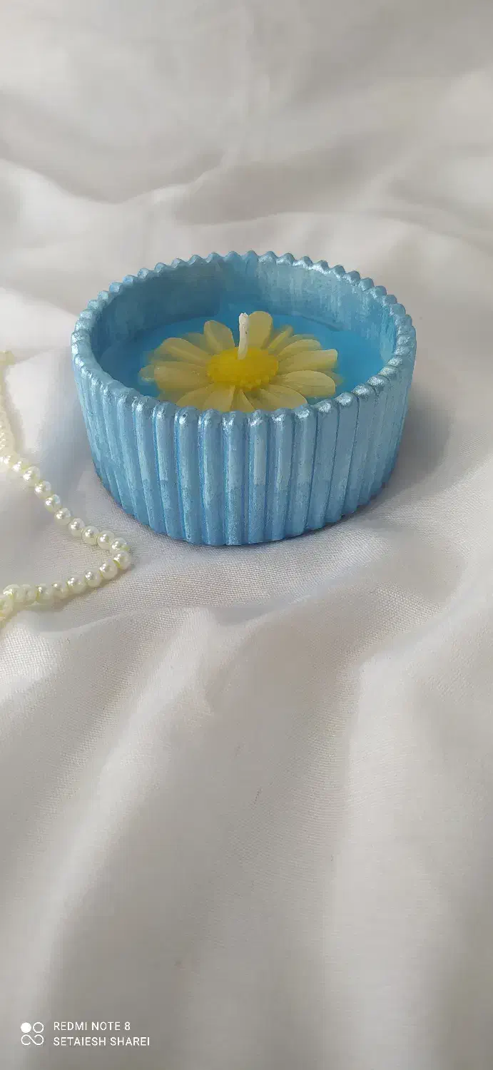 ترکیب شمع و سنگ مصنوعی|صنایع دستی و سایر لوازم تزئینی|درگز, |دیوار