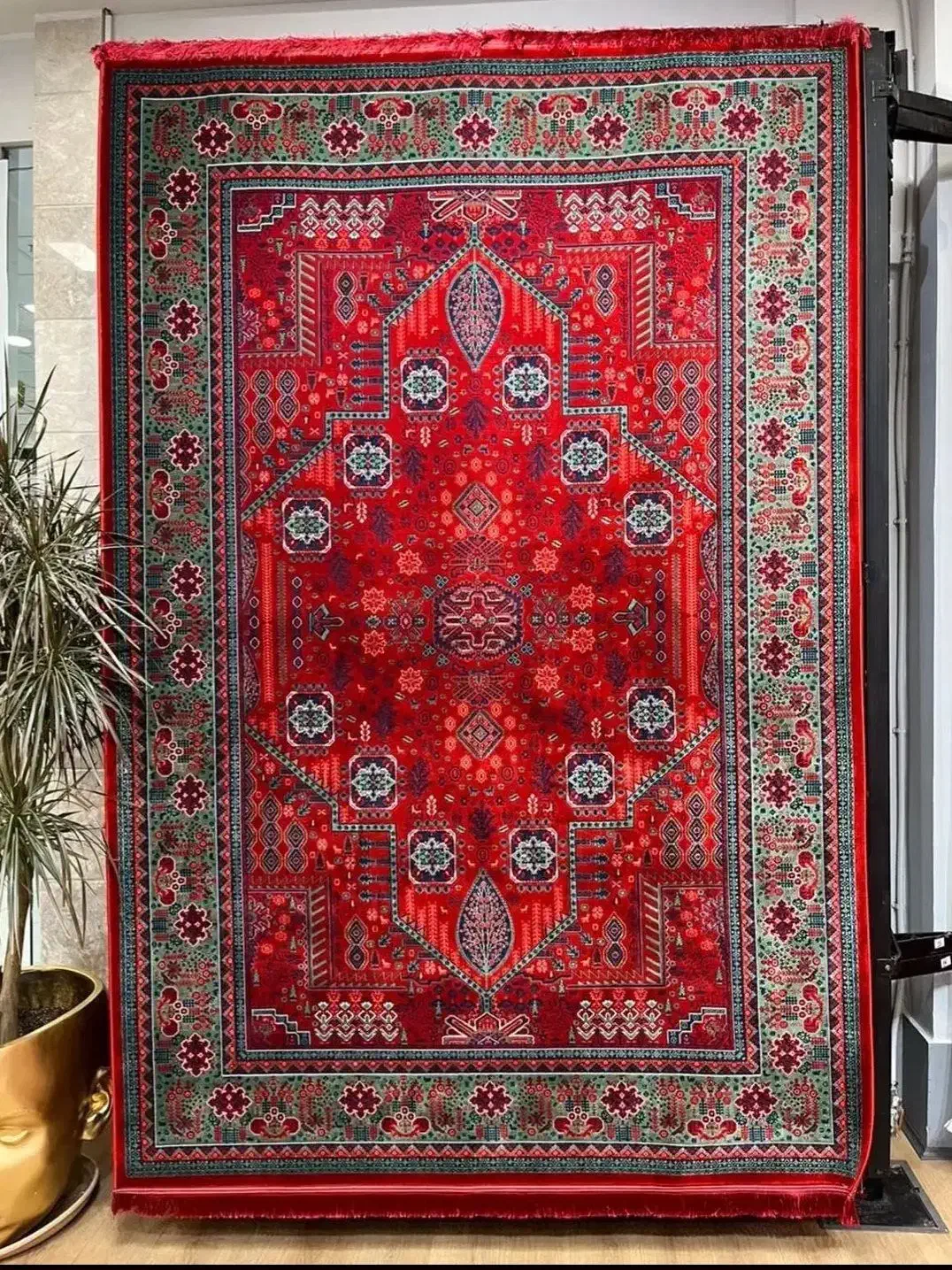 فرش کرم نسکافه ای/ طرح جدید ۱۲۰۰ شانه|فرش|بوشهر, |دیوار