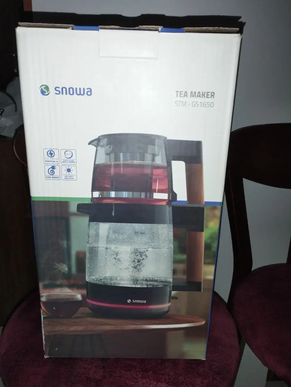 چای ساز اسنوا آکبند|سماور، چای‌ساز، قهوه‌ساز|زنجان, |دیوار